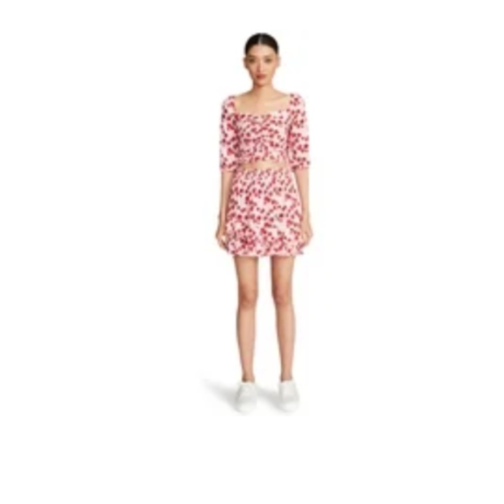 Luv Betsey by Betsey Johnson Ruffle Top, Size Medium